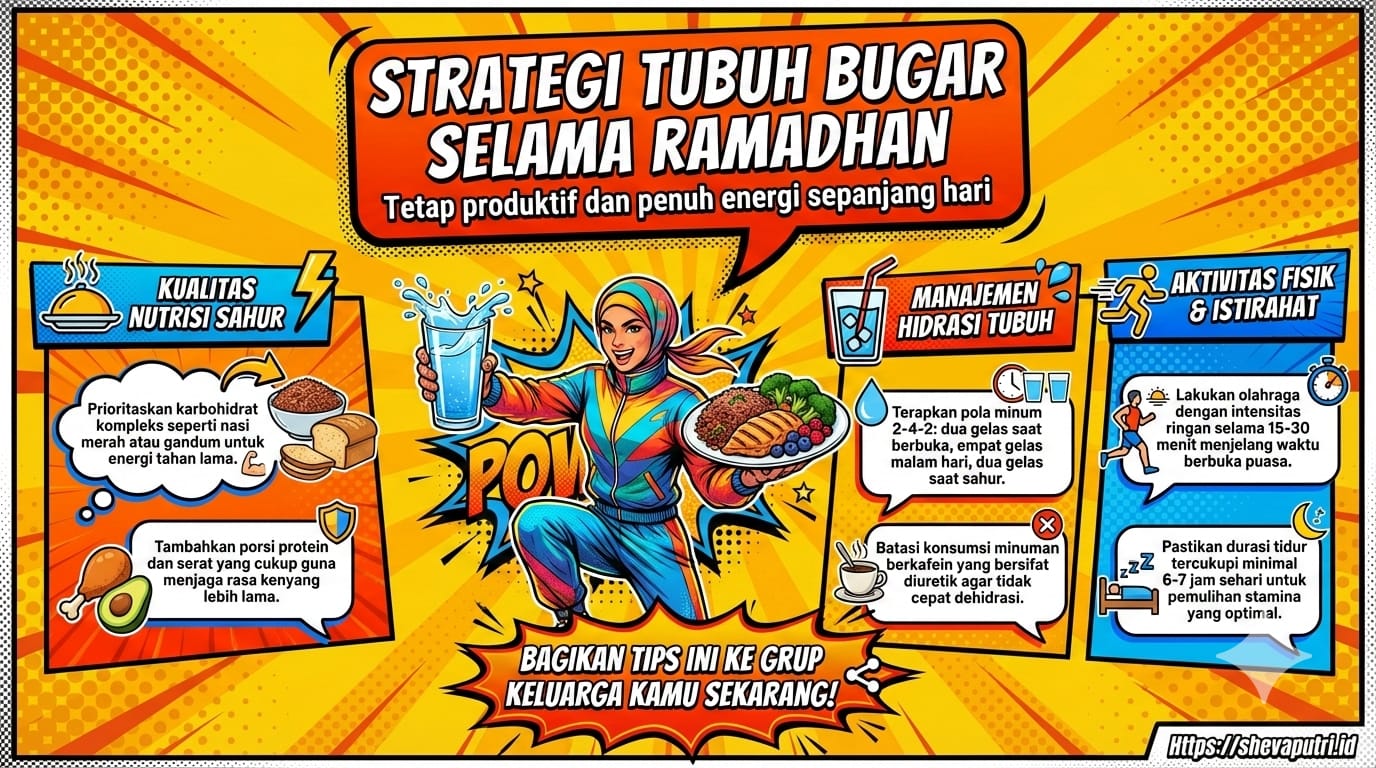 Tips bugar selama puasa