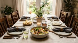 Sop ayam buatan sendiri